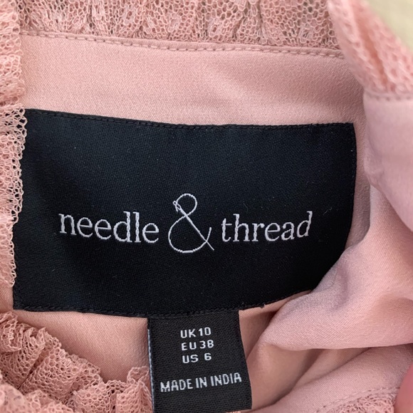 Needle & Thread Clayborne Dress pink size 0 and 6 - Picture 10 of 10